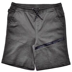 RING OF FIRE BOY'S LEFTOUT TWILL MOTO SHORTS